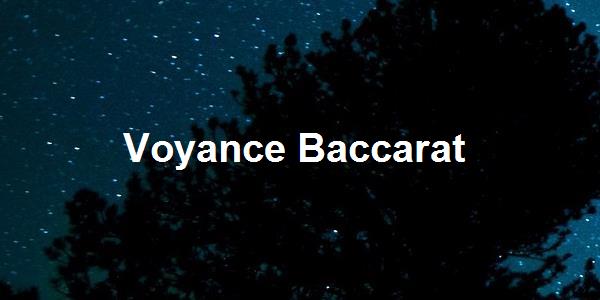 Voyance Baccarat