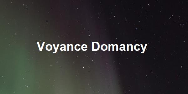 Voyance Domancy