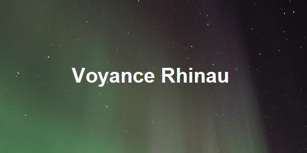 Voyance Rhinau