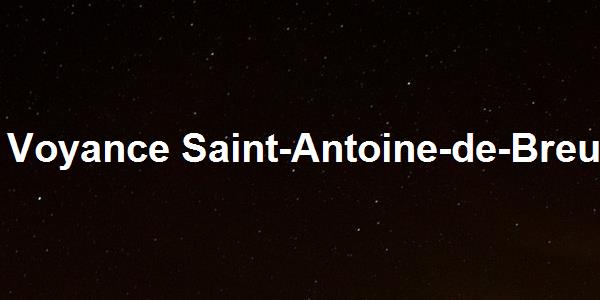 Voyance Saint-Antoine-de-Breuilh
