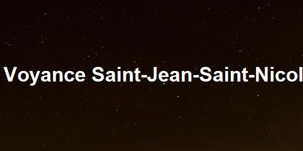 Voyance Saint-Jean-Saint-Nicolas
