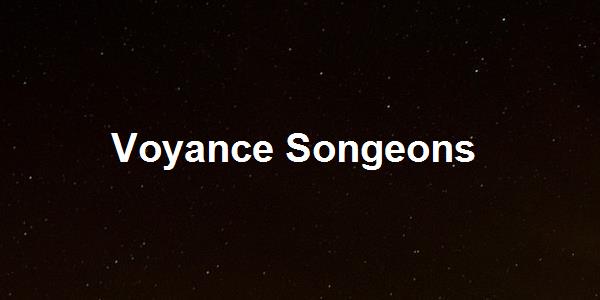 Voyance Songeons