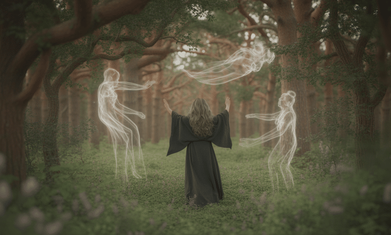 plongez dans une aventure intrigante au cœur des bois, où la médiumnité dévoile les secrets des esprits. découvrez cette exploration captivante entre mystère et sensations paranormales.