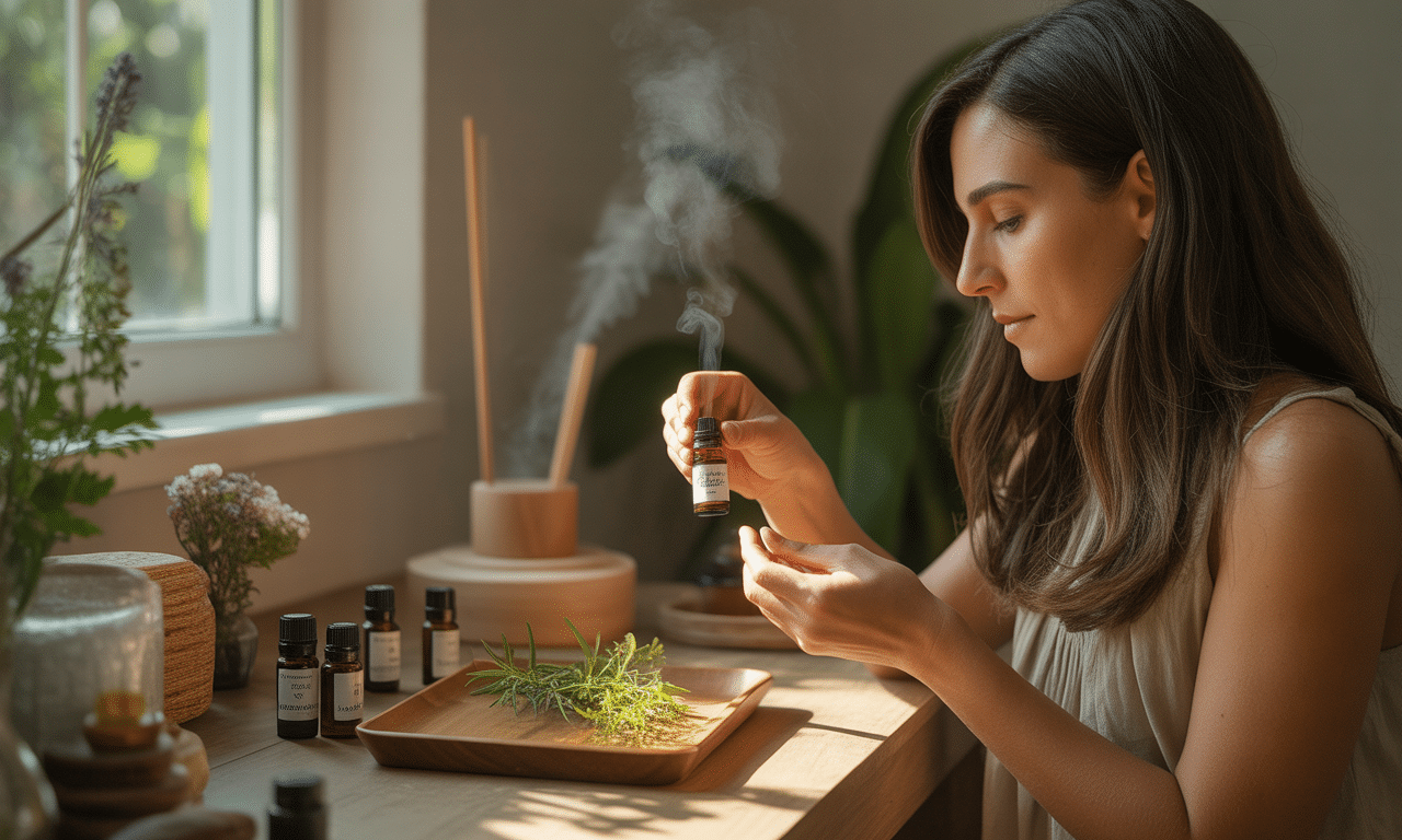 découvrez les bienfaits de l'aromathérapie avec un aromathérapeute qualifié, expert en huiles essentielles pour votre bien-être naturel.