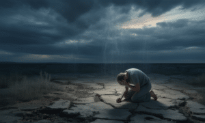 explorez le mystère de la souffrance et du silence divin, une quête profonde pour comprendre la douleur humaine et l'absence apparente de réponse divine.