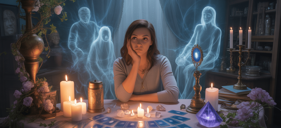 plongez dans l'univers fascinant de la médiumnité avec "à la découverte de la médiumnité : l'odyssée d'une médium". découvrez les expériences enrichissantes d'une médium, ses rencontres spirituelles et son parcours unique révélant la connexion entre le monde matériel et spirituel.