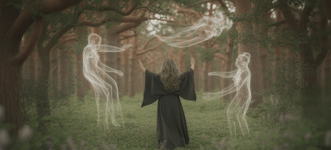 plongez dans une aventure intrigante au cœur des bois, où la médiumnité dévoile les secrets des esprits. découvrez cette exploration captivante entre mystère et sensations paranormales.