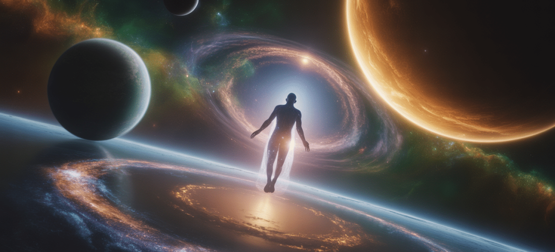 découvrez un récit fascinant d'un voyage interplanétaire vécu durant une expérience de mort imminente, explorant les mystères au-delà de la vie.