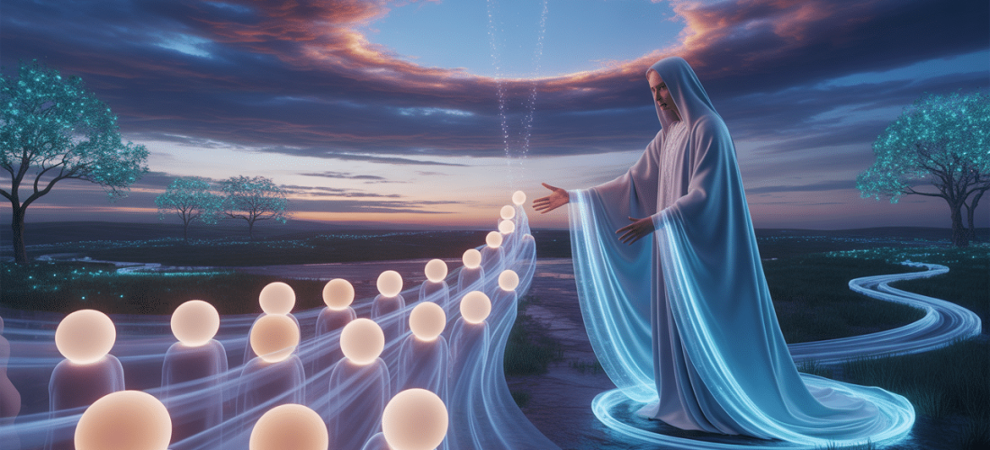 découvrez le guide des âmes vers l'au-delà : un voyage captivant pour comprendre le passage de la vie à l'après-vie, les croyances sur l'âme et les mystères de l'existence après la mort.