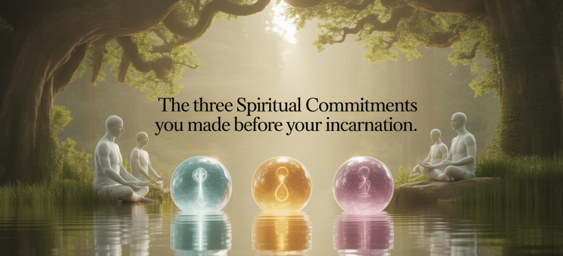 découvrez les trois engagements spirituels essentiels que vous avez pris avant votre incarnation et comprenez leur influence profonde sur votre parcours de vie.